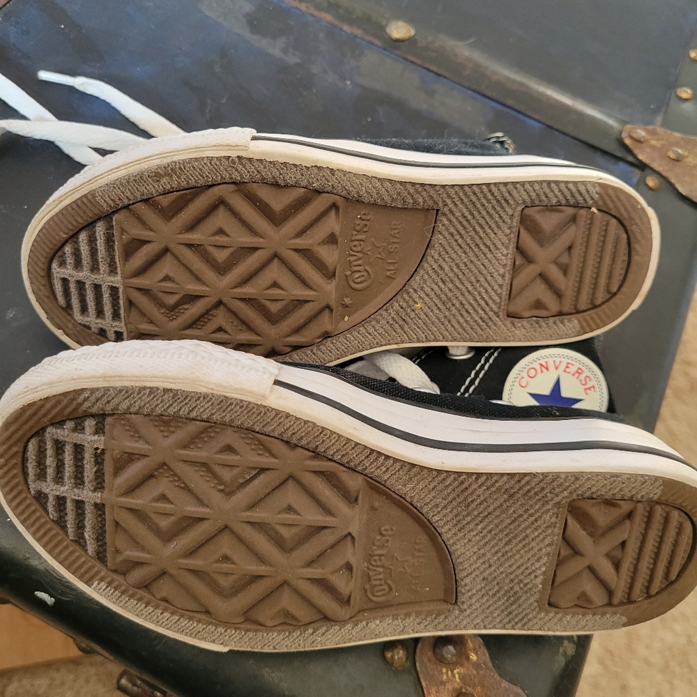 Black Kids Converse size 11